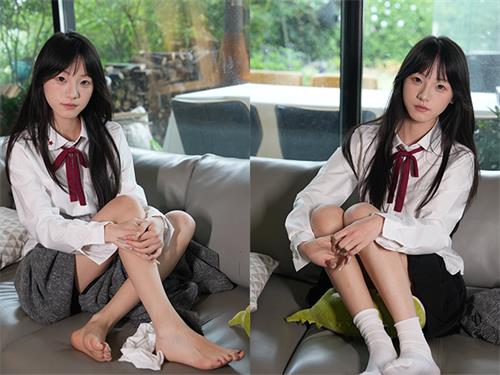 [青柠映画]No.139 阿慌 JK美甲素材[132P-248MB]