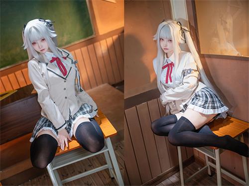 [美图精选]2647-大大卷卷小卷-篝之雾枝校服【29P/94M】