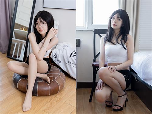 [袜啵啵]NO.712 小甜豆-高跟凉鞋、薄肉丝[210P1V-6.65G]