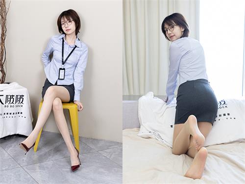 [袜啵啵]NO.727 小甜豆-高跟鞋、薄肉丝、ol制服[148P1V-5.78G]