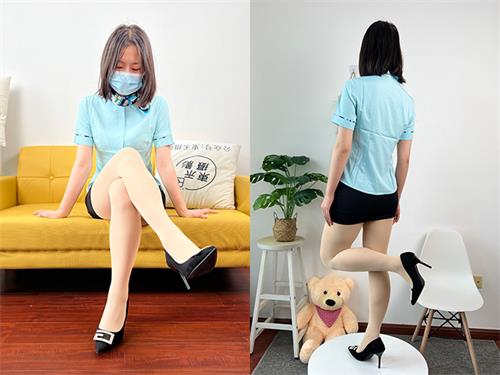 [东禾摄影]No.076 空姐制服 肉丝高跟[296P1V-1.65G]