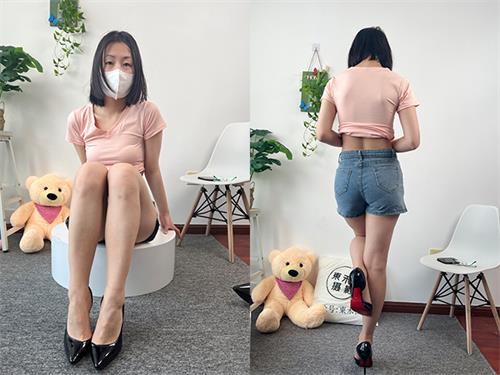 [东禾摄影]No.084 牛仔短裤高跟[319P1V-1.49G]