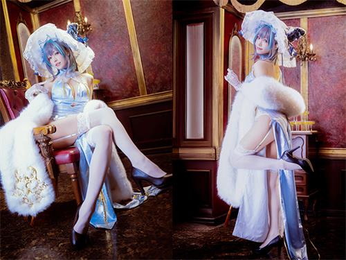 [美图精选]2771-ElyEE子-Cheshire Cheongsam ver 柴郡旗袍【37P/68M】