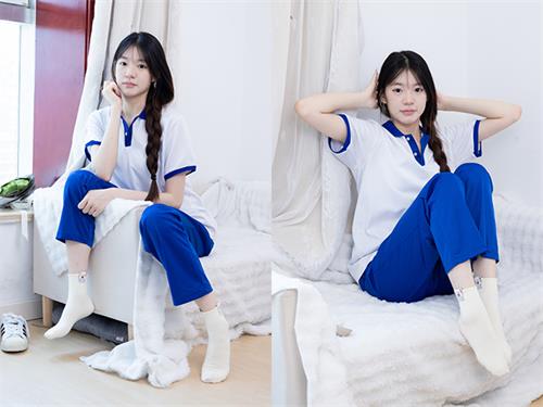 [物恋传媒] No.2824 晚舟-板鞋、白棉袜、裸足、校服[150P1V-3.76GB]