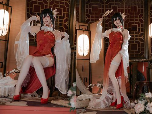 [美图精选]2790-屿鱼-碧蓝航线 镇海 锦帐良宵【32P/37M】