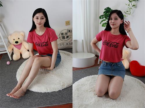 [东禾摄影]No.095 牛仔短裤裸足[251P1V-3.3G]
