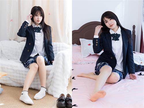 [物恋传媒] No.2846 麦穗-皮鞋、白棉袜、薄肉丝、jk制服[158P1V-3.65GB]